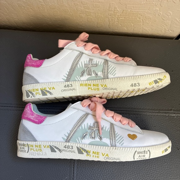 Premiata Andy low-top leather sneakers - Picture 11 of 13